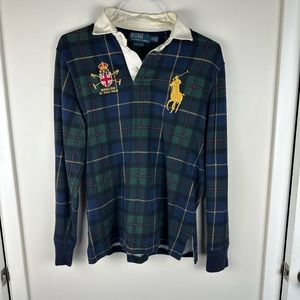 Ralph Lauren tartan rugby shirt
